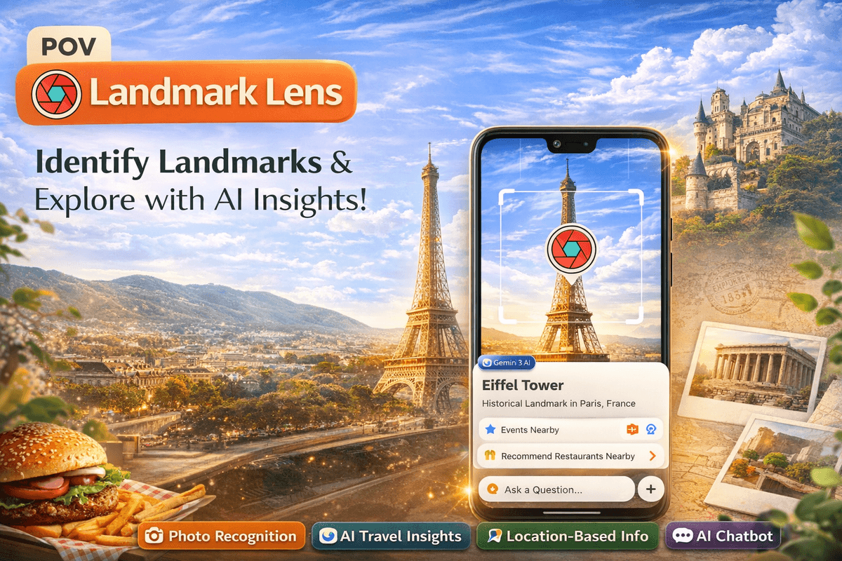 POV-AI Landmark Discovery App
